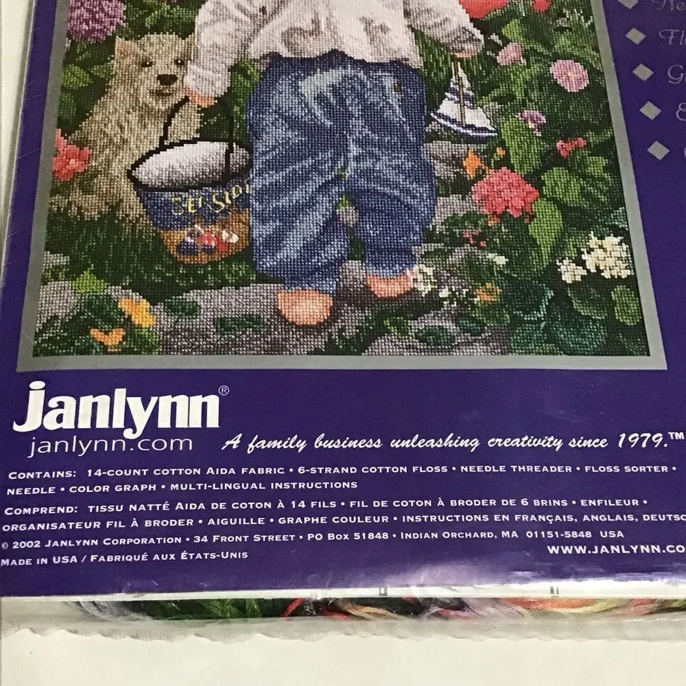 Janlynn Platinum Collection New‎ Adventures Counted Cross Stitch Kit New 12.5x15